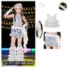 Ropa de Baile Jazz para Niñas Hip-Hop Genial y Atractiva Moda Elegante para Niñas Traje de Pasarela Ropa de Moda Urbana Hiphop para Niños