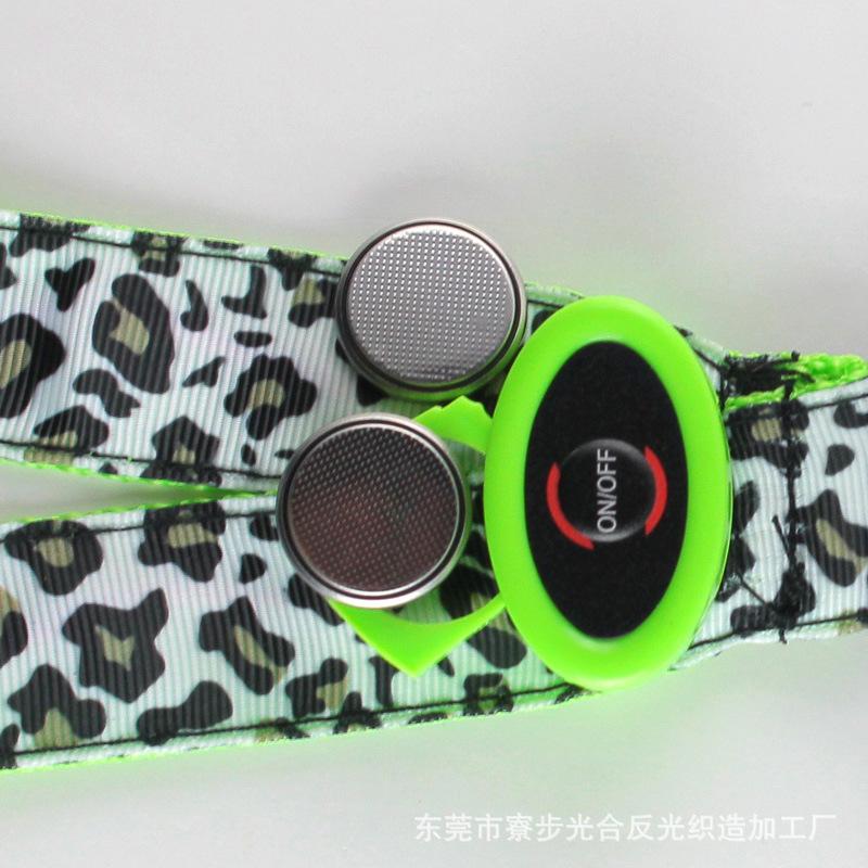 LED灯带豹纹吊裤带