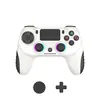 Controle de Jogo Ps4 Transfronteiriço Sem Fio Bluetooth Seis Eixos Luz Rgb Console P4 Controle Detecção de Movimento PC Steam Computador