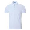 Camisas Publicitarias de Algodón Puro con Cuello y Manga Corta al por Mayor Ropa de Trabajo Camisas Culturales Personalizadas Camisetas Lisas Hechas a Medida con Estampado y Bordado