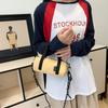 Bolsa de Mão Casual Simples 2024 Personalizada Popular Texturizada Linda Bolsa Transversal de Verão Grande Capacidade Bolsa Almofada Feminina