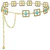 Cadena de Cintura Metálica para Mujer, Accesorio Versátil para Trajes, Vestidos, Jeans, Cinturón de Cadena, Accesorio de Nicho de Alta Gama