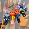 Chaveiro de Boneca Fofa dos Zootopia Judy Nick Casal Pingente para Mochila Escolar Pingente de Celebridade da Internet