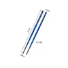 Palillos de Acero Inoxidable 304 para Uso Doméstico, Palillos Cuadrados Semicirculares Grabados con Láser, Patrón Rectangular Creativo, Palillos Públicos de Hotel, Palillos Antideslizantes para Comer