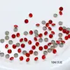Pedras de Strass para Unhas Dongzhou em Formato de Bala de Rock Vermelho Brilhante com Base Quadrada Pontiaguda para Acessórios de Joias DIY, Pilha Popular de Strass para Unhas Usável no Outono e Inverno