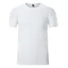 Playera de Algodón Puro Ropa de Trabajo Personalizada Estampada con Logo Imagen Fiesta Ropa de Clase Cuello Redondo Manga Corta Ropa de Trabajo DIY Publicidad Camisa Cultural