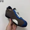 Sapatos de treino alemães femininos estilo balé retrô com aumento de altura em couro genuíno, sapatos esportivos casuais de sola fina e macia, sapatos Forrest Gump para mulheres