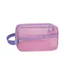 Bolso Cruzado de PU, Neceser para Mujer, Bolso de Mano Portátil, Bolsa Impermeable para Artículos de Tocador de Cuidado de la Piel, Bolso de Gran Capacidad, Bolsa de Viaje