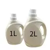 Cubo Personalizado de Detergente para Ropa de 1 Litro, Cubo de Plástico, Botella de Solución Nutritiva para Flores, Botella de Empaque de Productos Químicos Domésticos, Botellas de Suavizante Suave para Bebés de 1 kg