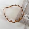 ¡Diadema! Nueva Diadema Simple Estilo Coreano Retro Color Carey, Pinza para el Cabello Antideslizante para Lavarse la Cara, Accesorio para el Cabello para Volumen Craneal Alto