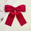 Alfiler de Corbata de Moño Estilo Coreano de Poliéster y Algodón, Sencillo, Versátil y Práctico, Accesorios para Ropa de Color Sólido, Accesorios Corbata de Moño