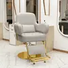 Silla de Peluquería Silla de Barbero Celebridad de Internet Silla de Salón de Belleza Elevable Asiento de Moda Silla para Cortar el Cabello Silla de Barbero