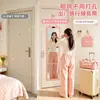 Espejo de Cuerpo Entero Plegable para Interior de Dormitorio Espejo Portátil de Tocador para Maquillaje Dormitorio de Estudiantes Viaje Camping Espejo de Tocador Plegable