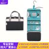 Bolsa de Couro para Joias Feita Sob Medida de Fábrica, Bolsa Portátil para Armazenamento de Joias de Viagem com Gancho, Bolsa de Mão Dobrável à Prova d'Água para Joias