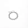 Cadena Gruesa Europea y Americana de Nicho Joyería de Múltiples Bolas Colgantes de Lujo Ligero Acero Inoxidable Sin Decoloración Moda Joyería de Bolas de Acero