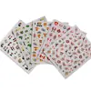 Zhengxiang Novo Produto Transfronteiriço Adesivos de Unha DIY Copa do Mundo de Futebol Evento Esportivo Bandeira de Evento Esportivo Europeu e Americano Comércio Exterior Adesivos de Unha Oem