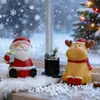 Ciervo de Navidad Aceite Esencial de Aromaterapia Piedra Difusora Natural Frasco de Almacenamiento Sala de Estar Dormitorio Fragancia de Larga Duración Regalo de Vacaciones