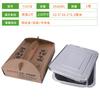 F325 pescado a la parrilla profundo especial para llevar empaque bandeja para hornear caja de cartón estante de alambre lámpara de aceite juego 3500ml ml
