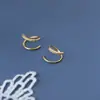 Brincos Espirais Totalmente Cravejados Estilo Coreano para Mulheres, Brincos de Design de Nicho de Alta Qualidade, Elegantes de Nicho, Unhas de Cartilagem e Ganchos de Orelha Versáteis