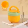 Taza de avena portátil con aislamiento de acero inoxidable 304 de gran capacidad para trabajadores de oficina, taza de desayuno para llevar resistente a altas temperaturas, apta para microondas