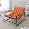 Cadeira de Balanço Nórdica Preguiçosa para Varanda, Uso Doméstico, Lazer, Moderna, Minimalista, Reclinável para Apartamento Pequeno, Sofá Individual