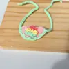 Boneca de pelúcia original feita à mão em crochê, chapéu de urso auto-zombeteiro, acessórios fofos e macios feitos à mão
