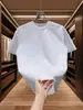 Camiseta de Manga Corta para Hombre con Bordado de Letra Tridimensional, Estilo Nuevo Verano 2026, Camiseta Simple Casual y Versátil de Cuello Redondo para Hombre
