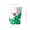 Productos Nuevos Transfronterizos para Navidad, Varios Temas, Suministros de Vajilla para Fiestas de Cumpleaños, Decoración de Ambiente, Servilletas de Papel, Vasos de Papel, Platos de Papel