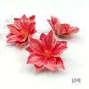 Flor de Magnolia Estrella de la Suerte Flor Artificial DIY Headdress de la Nacionalidad Dai Flor de Pasador Xunpu Paquete de Materiales Flor Artificial Decoración de Caja de Recuerdo