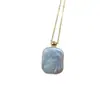 Collar con Perlas de Agua Dulce Estilo Vintage Francés Chapado en Oro de 18 Quilates y Pendientes de Perlas Genuinas con un Diseño Elegante y Grácil, con Cierre Deslizante para la Clavícula