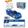 Fenghuo Rueda Genuina Lincai Sonido y Luz Coche Juguete para Niños Eléctrico Genuino Cocodrilo Torcido Azul Neón Fantasma de la Ópera Xinpengyu