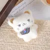 Delantal de chef con lindo ratón de dibujos animados, colgante de ratón de peluche, accesorio de bolso femenino, accesorio para muñeca y accesorio decorativo