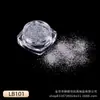 Polvo Brillante Serie Láser Botella de 3g 28 Colores Alto Brillo Láser Tatuajes Autoadhesivos DIY Arte de Uñas Maquillaje Botella Decorativa Brillante