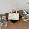 Bolso tipo Boston de diseño único para mujer, nuevo bolso de hombro cruzado de lunares verano 2026, popular bolso almohada transfronterizo