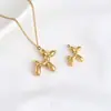 Atacado Titânio Banhado a Ouro Real 14K Vácuo Pingente Cachorro Balão DIY Pulseira Colar Joia Pingente