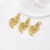 Moda Lujo Accesible Alas de Ángel Niña de Ballet Colgante Pulsera Collar Pendientes Joyería DIY Accesorios de Cobre Producción