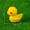 Micro-paisaje de musgo figuras de animales pequeños creativas casa retro decoración de jardinería accesorios adornos en miniatura
