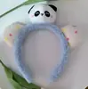 Nueva Diadema de Panda Linda y Súper Adorable, Pasador de Panda de Dibujos Animados 3D, Accesorio Floral para el Cabello