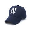 Gorra de béisbol Zhenyueqi primavera y otoño cuatro estaciones bordado coreano N letra hombres y mujeres con visera gorra de lengua de pato al por mayor