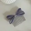 Peine para el Cabello con Lazo de Malla Estilo Coreano Pasador Nuevo Estilo Herramienta de Peinado Clip de Plátano Peine Clip