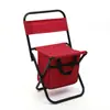 Silla de playa pequeña plegable para niños, portátil para estudiantes, adecuada para el ocio y el dibujo, con respaldo y bolsa de almacenamiento multifuncional para aperitivos
