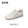Zapatillas blancas versátiles ZHR para mujer, nuevas zapatillas deportivas casuales de otoño 2026, suela blanda, moda diaria, zapatillas de entrenamiento alemanas