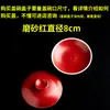 1 pieza se vende individualmente gaiwan de porcelana blanca alta pintado a mano para preparar té tapa roja tetera de porcelana azul y blanca juego de té gongfu de porcelana blanca accesorios
