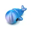 Llavero Colgante de Ballena Popular Impreso en 3D Transfronterizo, Adorno de Accesorio Lindo Multicolor con Articulaciones Móviles