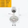 Soporte de barra de ropa para armario, asiento de tubo de acero inoxidable, soporte fijo, base de barra de ropa, brida, asiento, toallero, accesorios