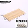 Estante de una palabra de tablón de madera maciza Estante de almacenamiento de carga montado en la pared Mesa de madera de pino Capas de armario Separador de madera original Venta al por mayor