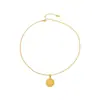 Collar con Colgante de Ala Tridimensional Personalizado, Acero Inoxidable Chapado en Oro Real de 18 Quilates, Cadena Versátil y Elegante para la Clavícula, Lujo Ligero para Mujeres
