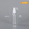 Frascos Spray de Álcool Pronta Entrega do Fabricante 10ml 20ml 30ml 50/100ml Embalagem de Frasco Spray Frascos de Plástico Transparentes