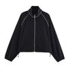 Chaqueta acolchada de nailon simple y versátil para mujer, estilo europeo y americano, popular para exportación transfronteriza de Aliexpress