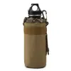 Bolsa Táctica para Tetera de Agua de Exterior Bolsa para Tetera de Agua de Viaje Set de Tazas de Agua para Deportes y Ciclismo Bolsa Impermeable para Tetera de Agua Camuflaje de Fanático Militar